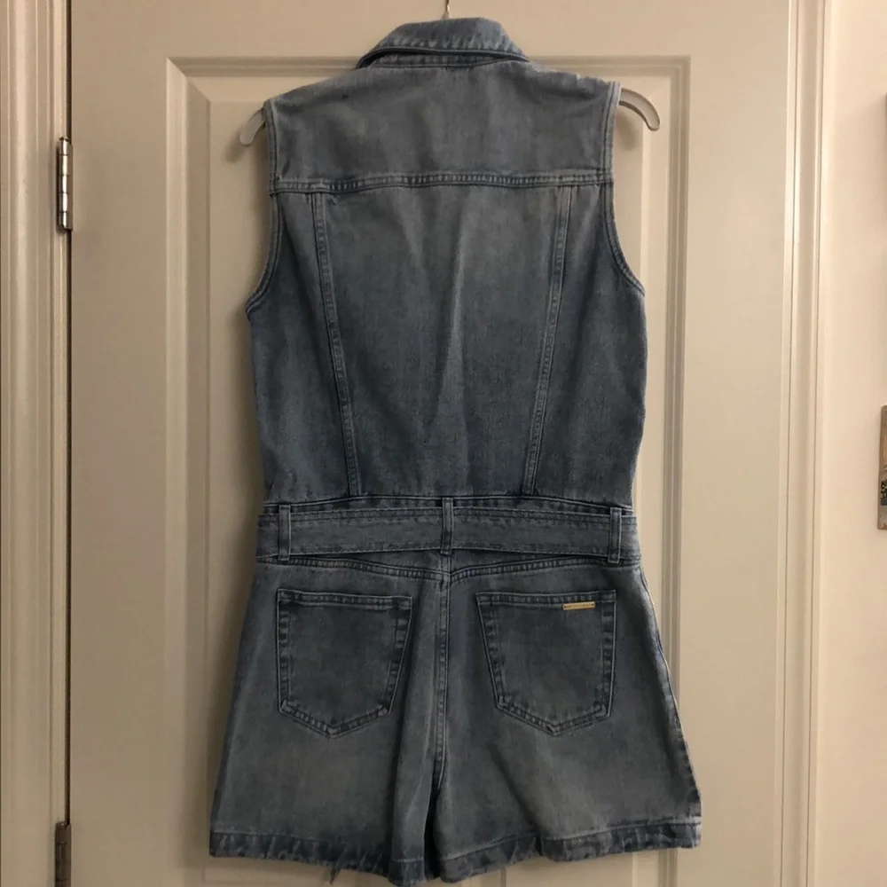 Michael Kors Denim Romper - Picture 4 of 6